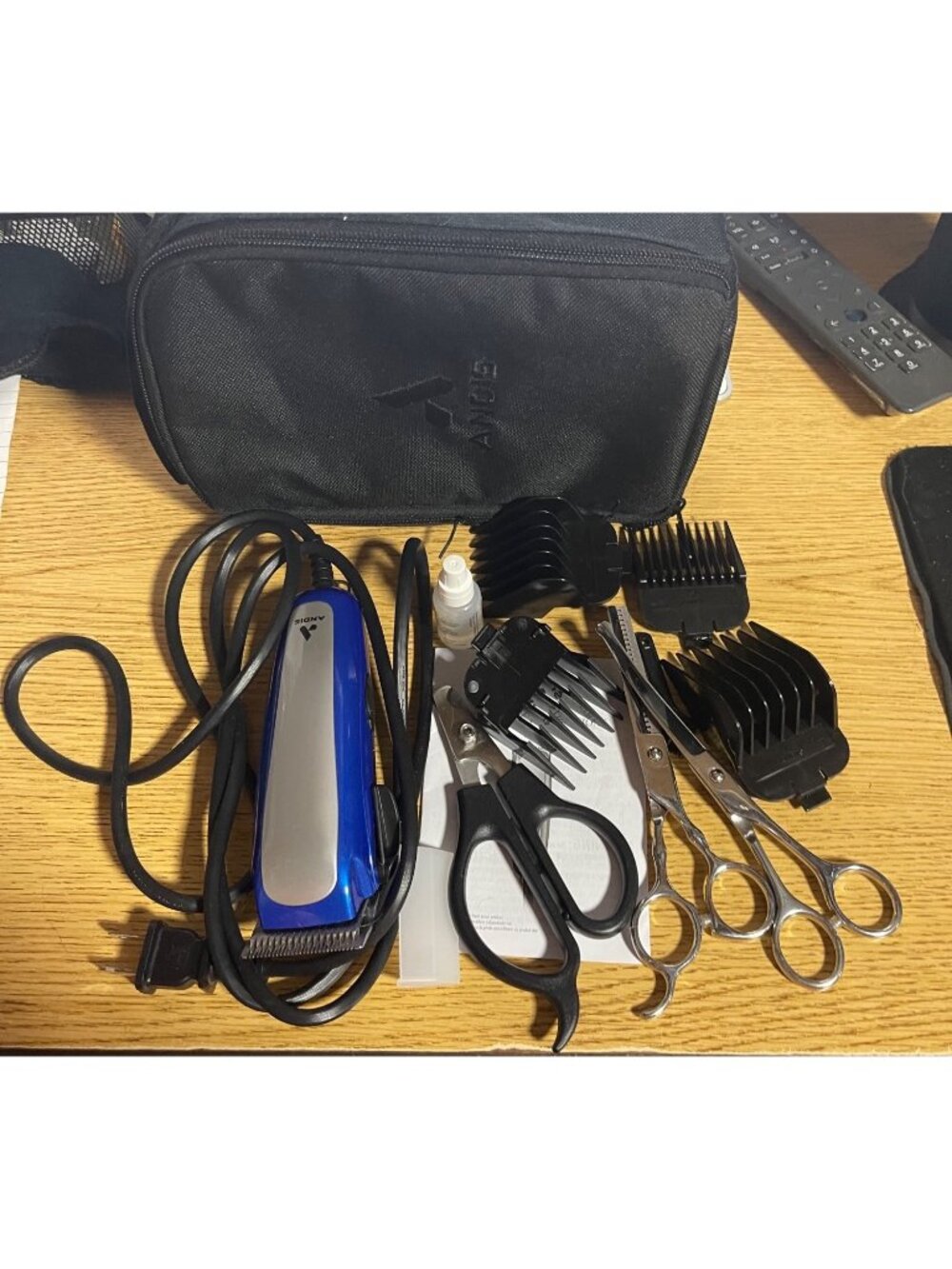 Easy Clip Ultra Adjustable Blade Clipper Kit Pet Grooming Set
